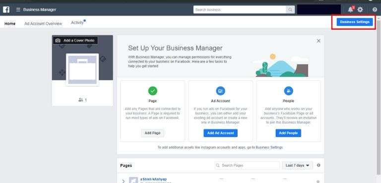 Business Setting