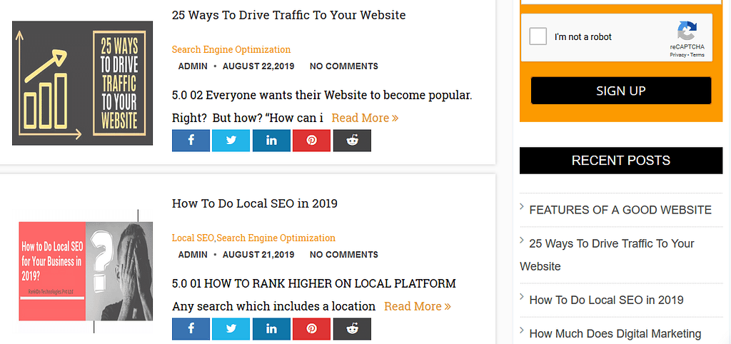 Post Blogs